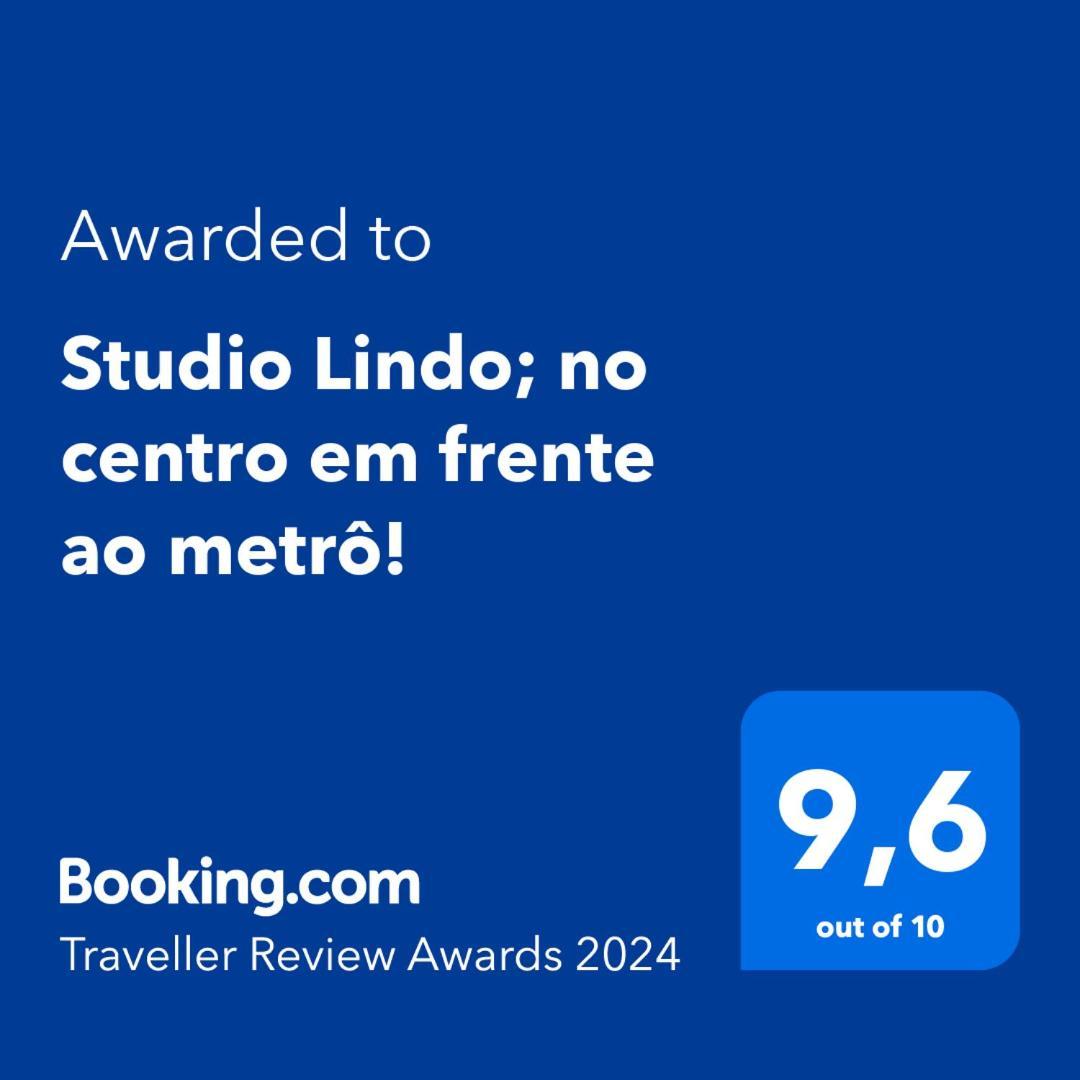 Studio Lindo; No Centro Em Frente Ao Metro! Сан-Паулу Екстер'єр фото